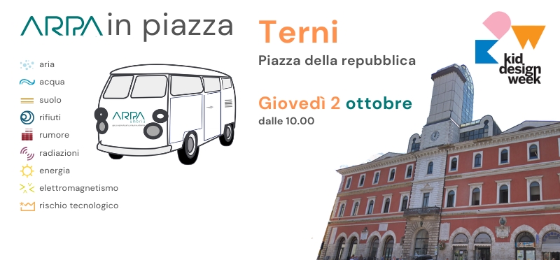 Arpa Umbria a Kid Design Week